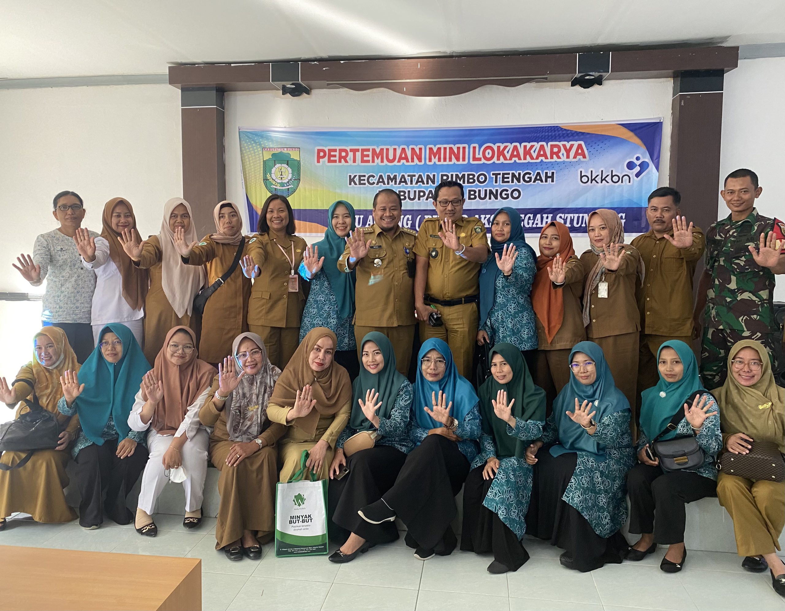 Perkuat Upaya Penurun Stunting,Kecamatan Rimbo Tengah Melaksanakan Pertemuan Mini Lokakarya Dalam Tema Bungo Aksi Cegah Stunting