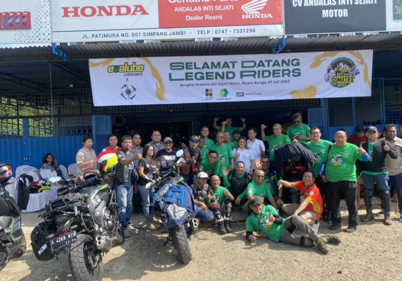 Jelajahi Nusantara,Legend Riders Club Gelar Touring Sumatra 2023
