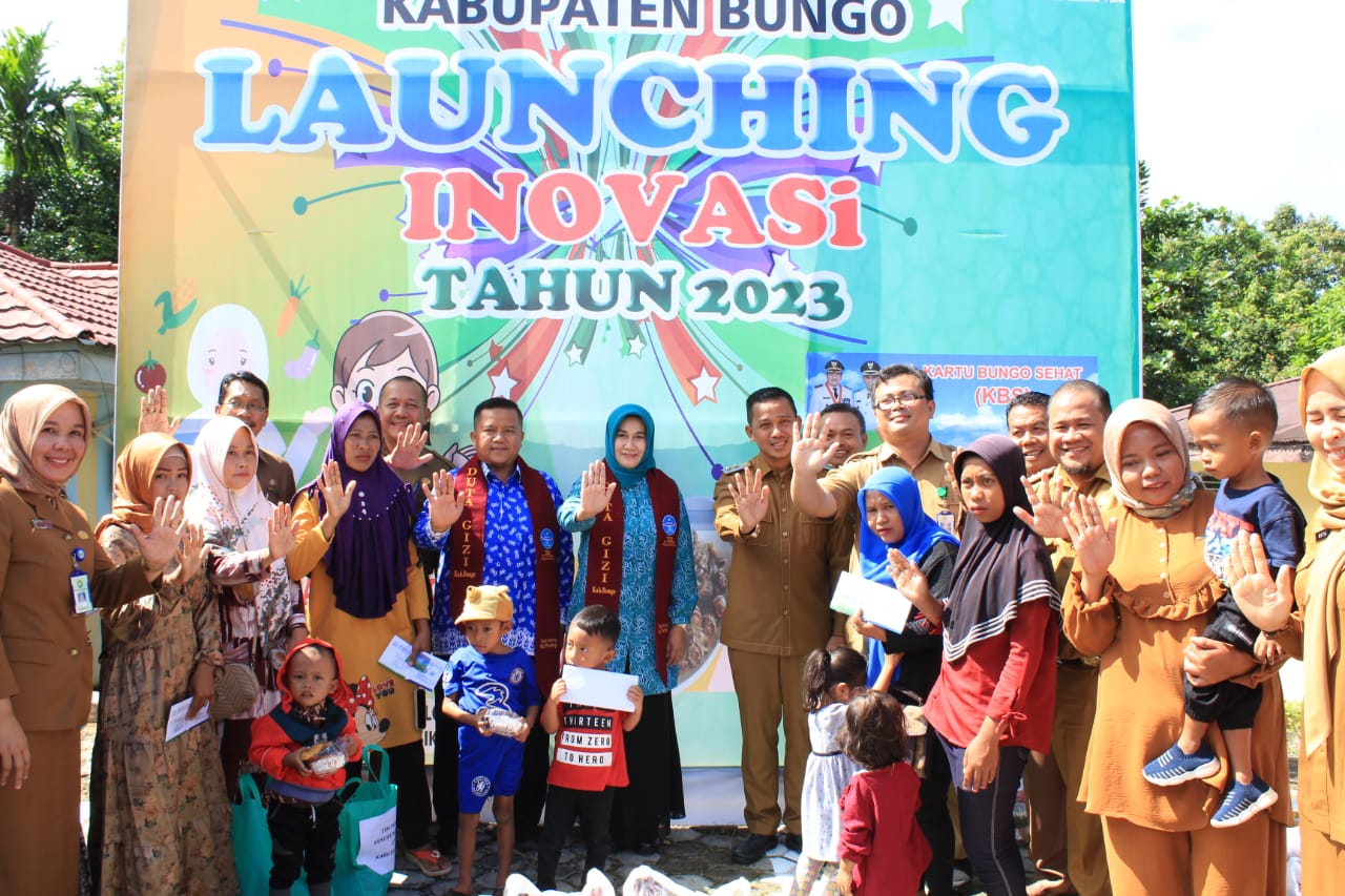 Upaya Penurunan dan Cegah Stunting!Dinas Kesehatan Bungo Gelar Launching Inovasi Tahun 2023