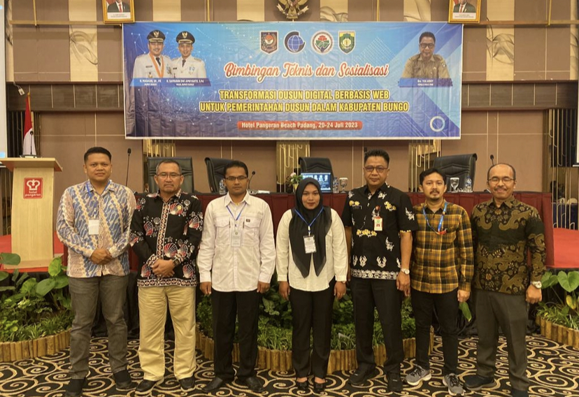 Manfaatkan Digitalisasi Dengan Baik Untuk Pelayanan Publik,Dinas PMD Bungo Gelar Bimtek dan Sosialisasi Transformasi Dusun Digital Berbasis Web Untuk Pemerintahan Dusun Dalam Kabupaten Bungo