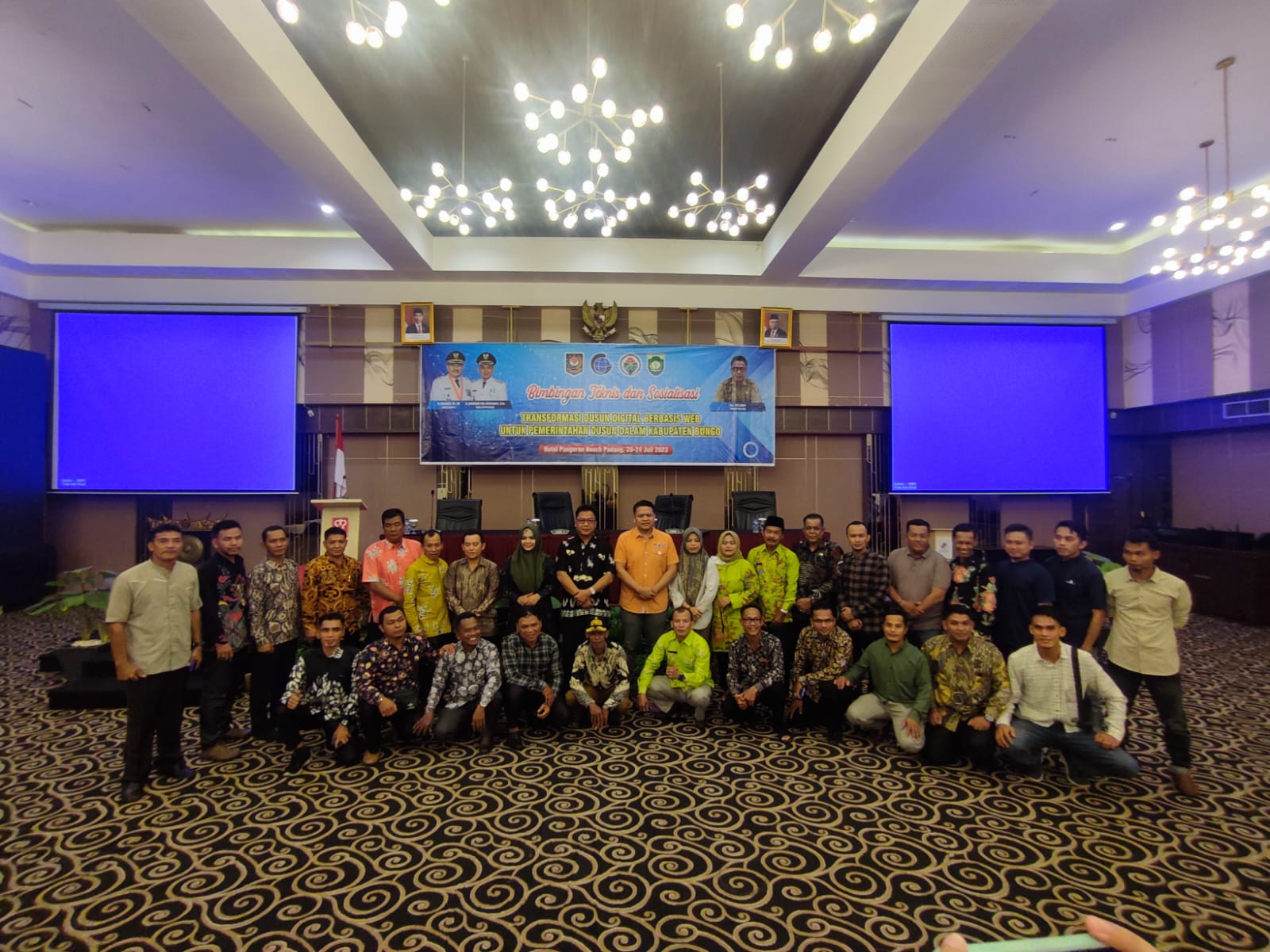 Dinas PMD Bungo Sukses Gelar Bimtek dan Sosialisasi Transformasi Dusun Digital Berbasis Web Untuk Pemerintahan Dusun Dalam Kabupaten Bungo