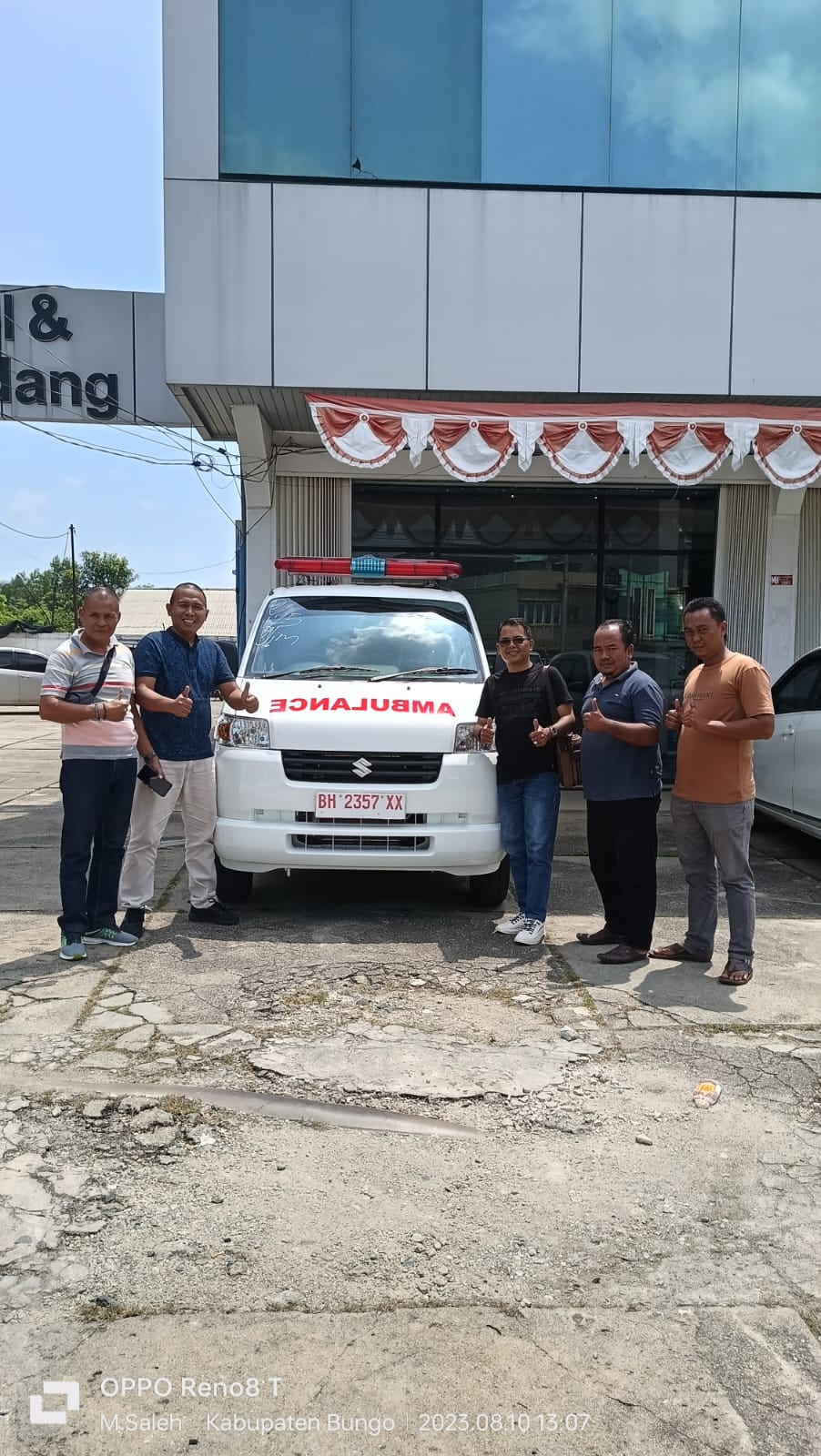 Wujudkan Kebutuhan Masyarakat,Pemdus Tanah Tumbuh Belikan 1 Unit Mobil Ambulance Bersumber Dari Dana Desa