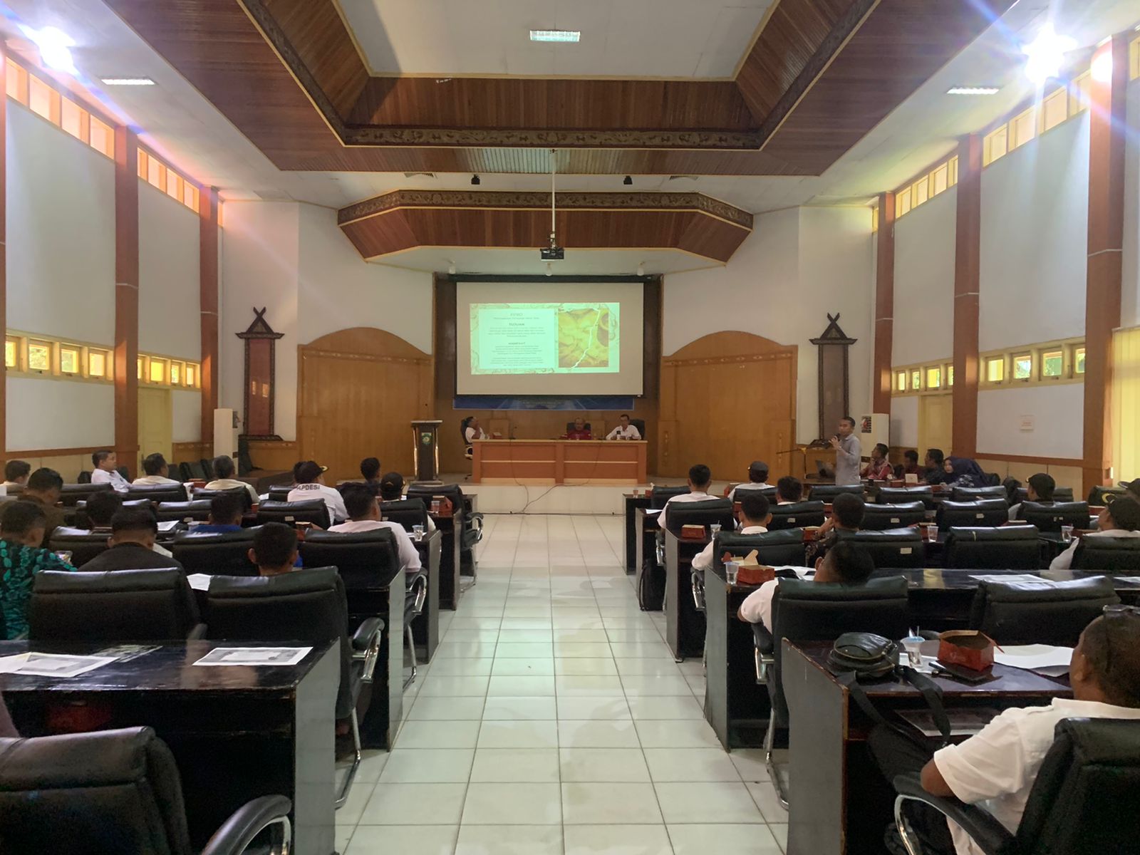 Fakultas Tekhnik Universitas Muara Bungo Gelar Sosialisasi Teknis Penegasan Batas Dusun Se-Kabupaten Bungo