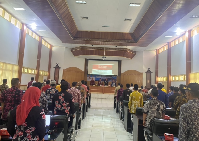 Dinas PMD Gelar Sosialisasi Peraturan Daerah Kabupaten Bungo Tentang Pengangkatan dan Pemberhentian Perangkat Dusun