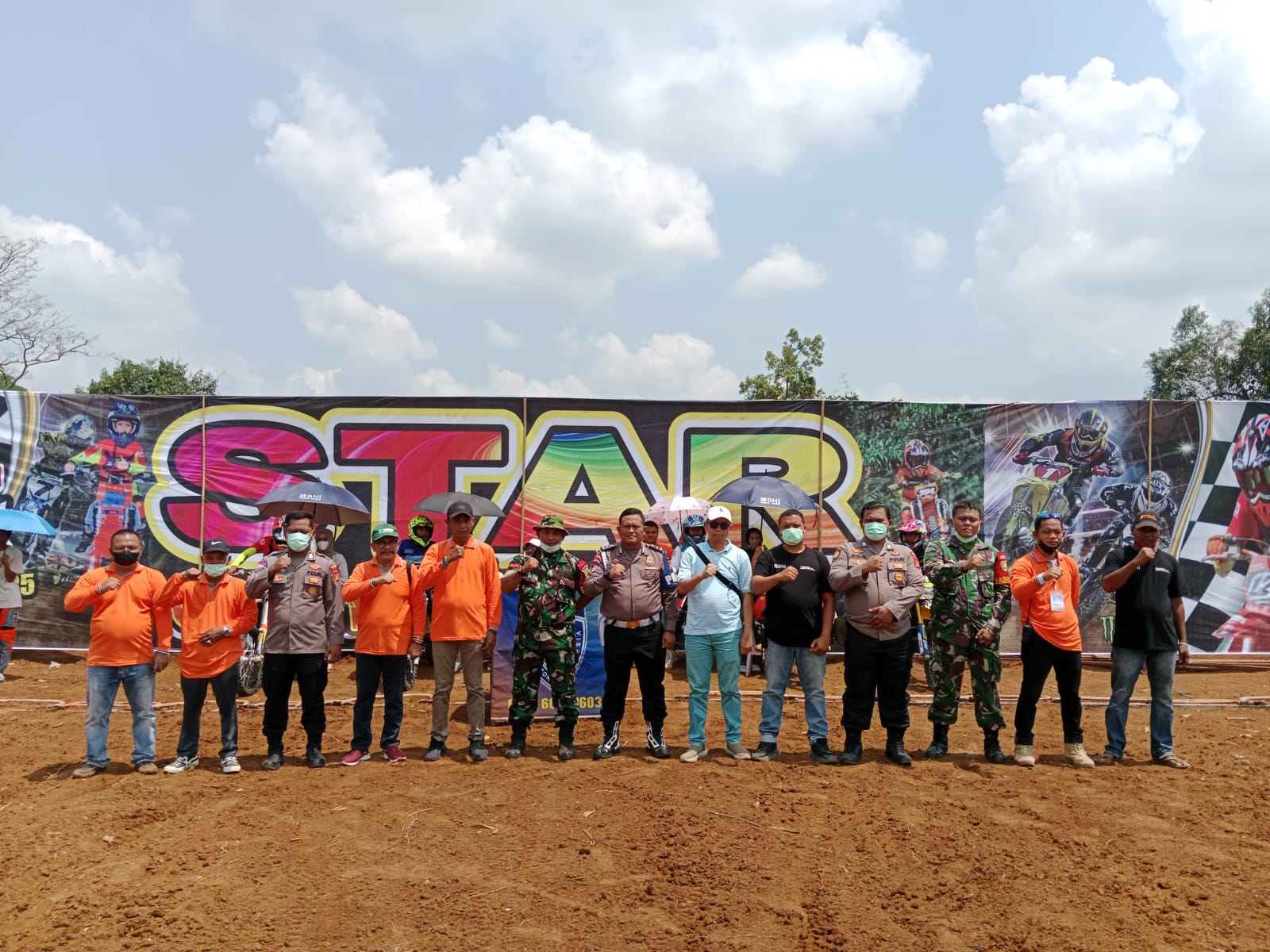 Event Bergengsi Kejuaraan Grasstrack Open Sumatra di Sirkuit Dusun Talang Salungko Resmi Dibuka
