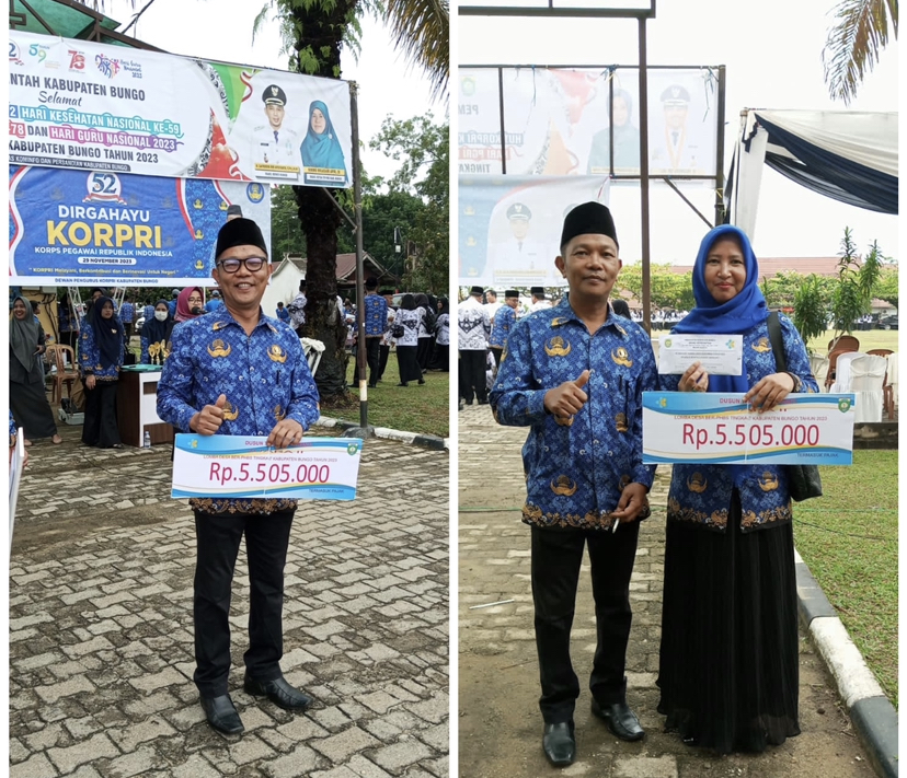 Juara II Lomba PHBS Tingkat Kabupaten Bungo,Dusun Tanjung Menanti Tuai Prestasi Membanggakan