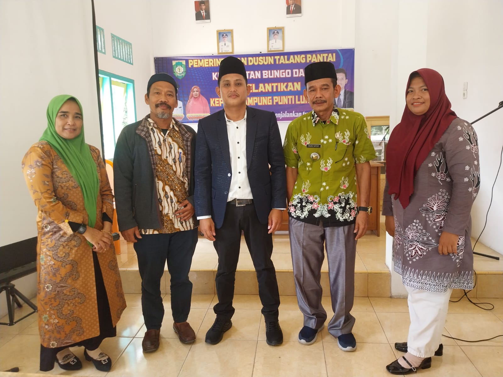 Resmi Dilantik Sebagai Kepala Kampung Punti Luhur,Ilham Bungo Siap Jalankan Amanah