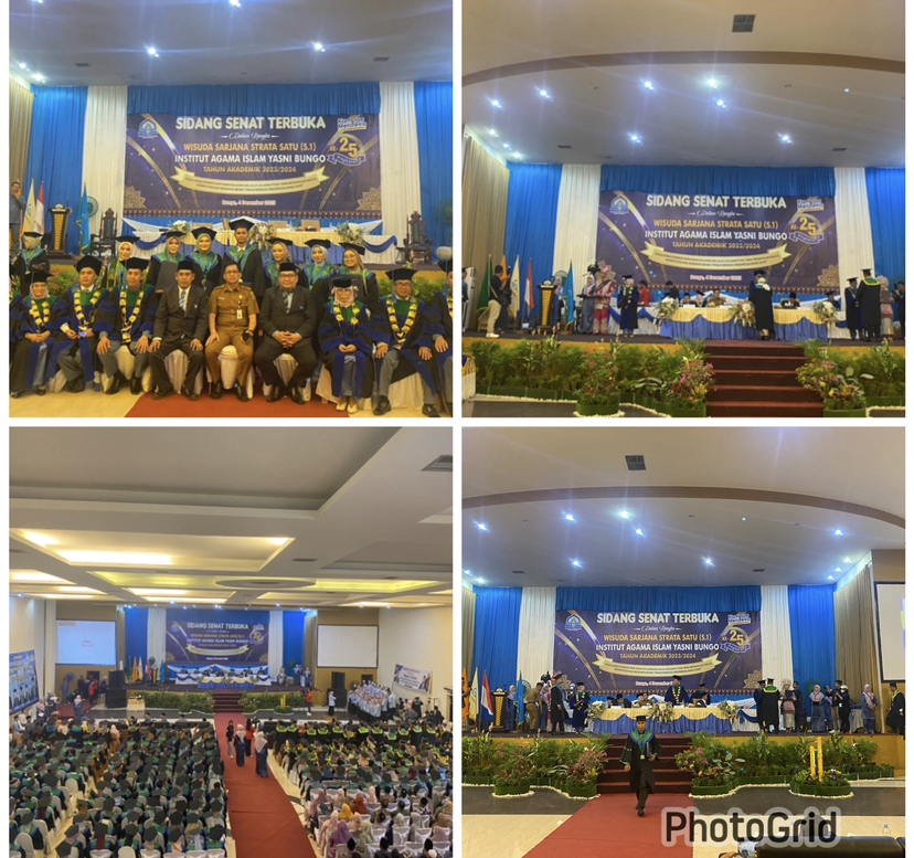 Sukses Gelar Wisuda Ke-XXV,Kampus IAI Yasni Muara Bungo Harapkan Lulusannya Mampu Bersaing dan Ciptakan Lapangan Kerja Baru