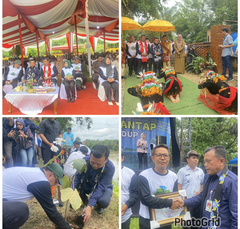Peanugerahan Pemenang Kampung Mantap Lingkungan Hidup Berlangsung Sukses,Dusun Tanjung Menanti Raih Juara III Dalam Lomba KMLH Se-Provinsi Jambi