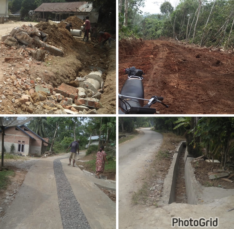 Tak Terlepas Dari Dukungan Masyarakat,Rio Dusun Senamat Sukses Bangun Infrasruktur Dibidang Pemberdayaan Masyarakat