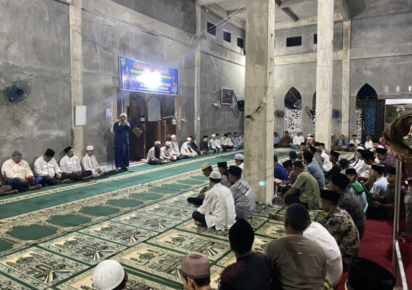 Safari Ramadhan,Bupati Bungo Berikan Bantuan Untuk Pembangunan Masjid Nurul Ikhsan Dusun Tanjung Menanti