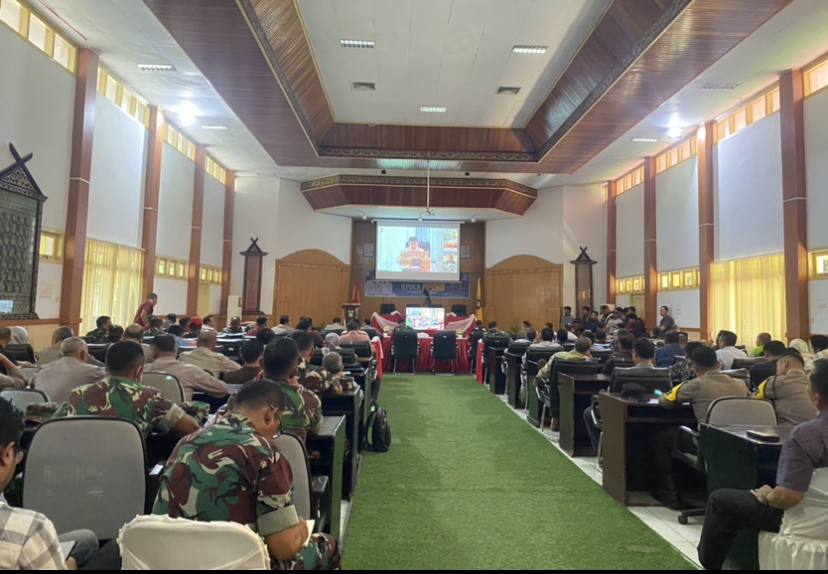 Jelang Kedatangan Presiden RI Ke Kabupaten Bungo,Pemkab Bungo Gelar Rakorwil