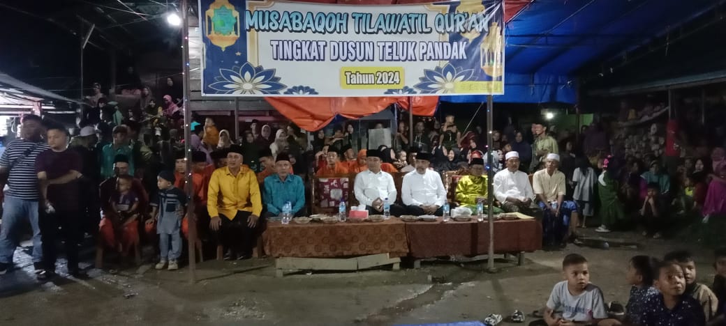 Penutupan MTQ Tingkat Dusun Teluk Pandak Berlangsung Sukses,Rio Erfuadan Harap Bisa Cetak Generasi Yang Beriman