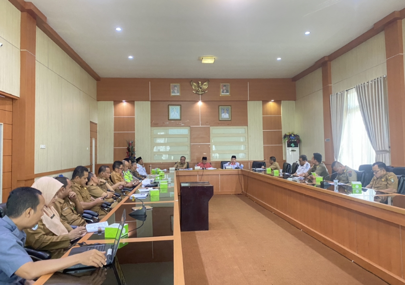 Matangkan Persiapan,Wakil Bupati Bungo Pimpin Rapat Persiapan Pemberangkatan CJH Kabupaten Bungo Tahun 2024