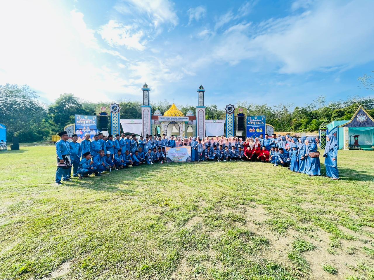 MTQ Tingkat Kecamatan Bathin II Babeko Resmi Dibuka,Dusun Sepunggur Optimis Pertahankan Juara Umum dan Tampilkan Qori-Qoriah Terbaiknya