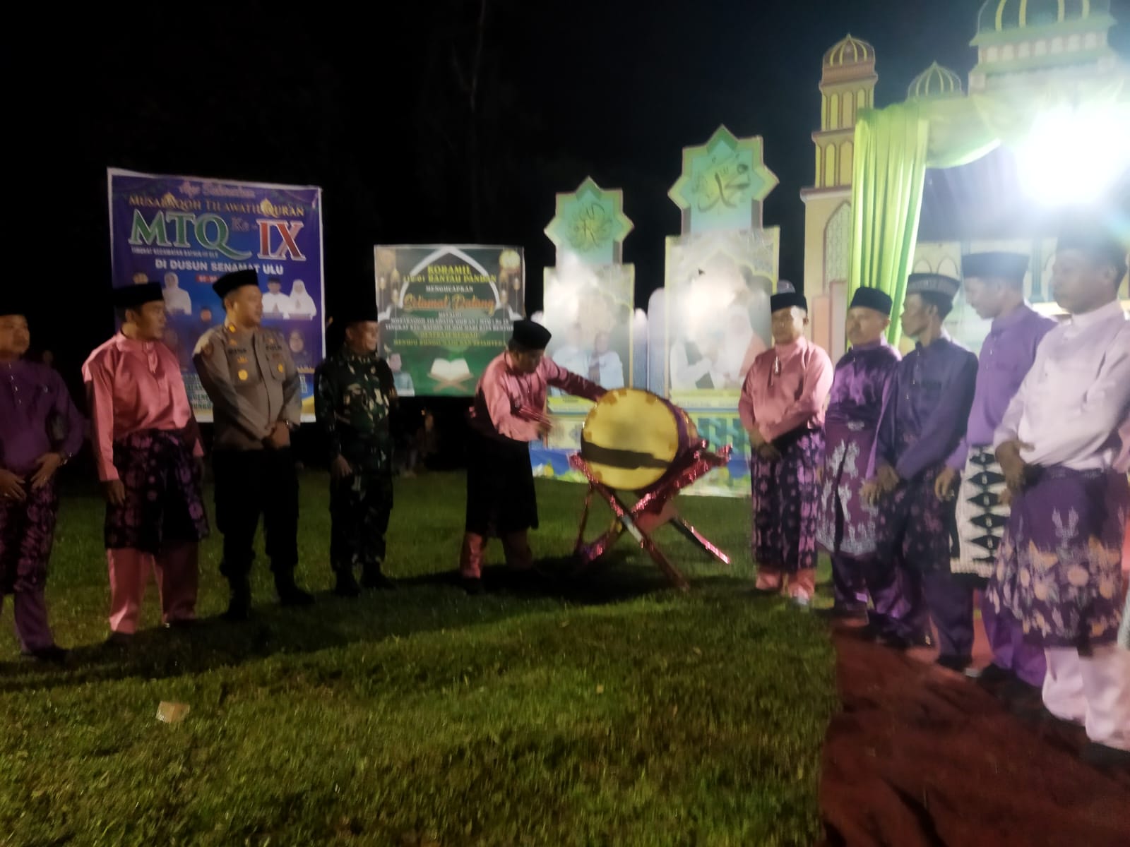MTQ Tingkat Kecamatan Bathin III Ulu Kembali Digelar,Dusun Karak Apung Boyong 58 Kafilah Terbaiknya Siap Rebut Juara Umum Pada Perhelatan MTQ