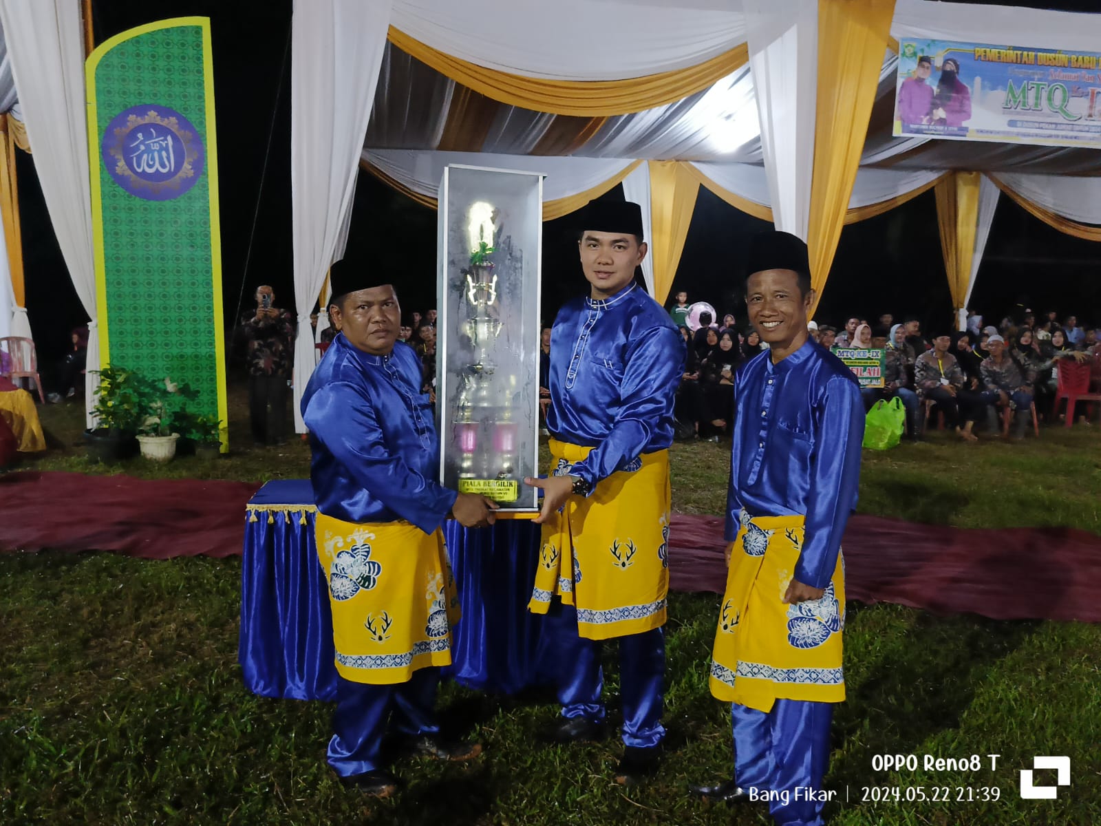 MTQ Tingkat Kecamatan Muko-Muko Bathin VII Resmi Dibuka,Dusun Bedaro Optimis Pertahankan Juara Umum dan Tampilkan Potensi Peserta Kafilah Terbaiknya