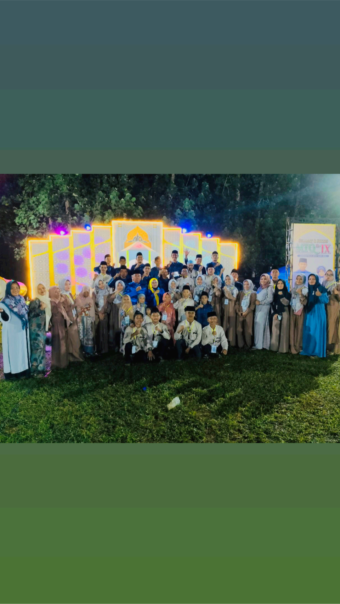 MTQ Tingkat Kecamatan Muko-Muko Bathin VII Resmi Dibuka,Dusun Tebing Tinggi Optimis Raih Juara dan Tampilkan Potensi Peserta Kafilah Terbaiknya