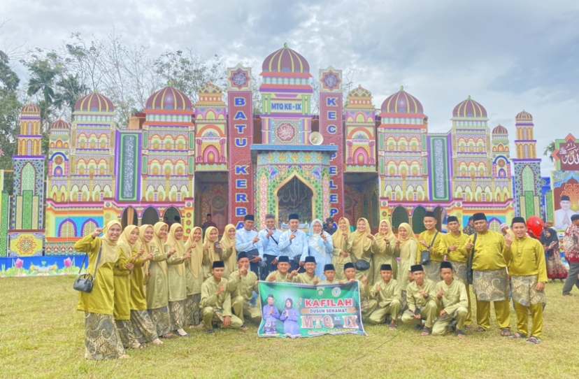 MTQ Tingkat Kecamatan Pelepat Resmi Dibuka,Kafilah Dusun Senamat Optimis Sabet Juara Umum Pada Perhelatan MTQ