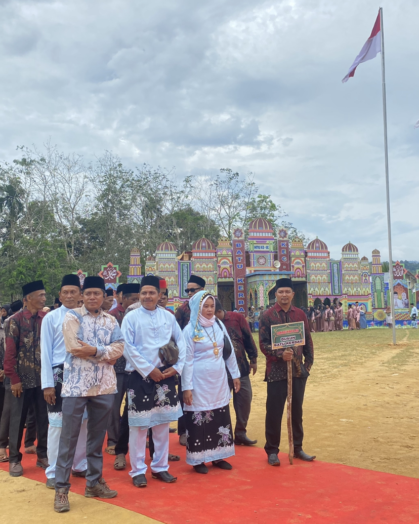 Tuan Rumah Perhelatan MTQ Tingkat Kecamatan Pelepat,Dusun Batu Kerbau Optimis Raih Juara Umum