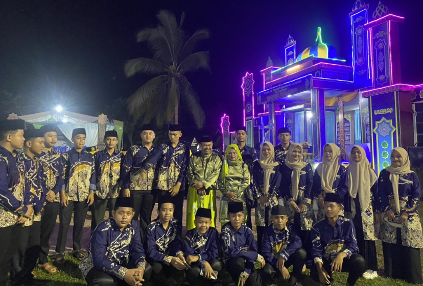 MTQ Tingkat Kecamatan Jujuhan Resmi Dibuka,Dusun Tanjung Belit Tampilkan Qori-Qoriah Terbaiknya dan Siap Raih Juara