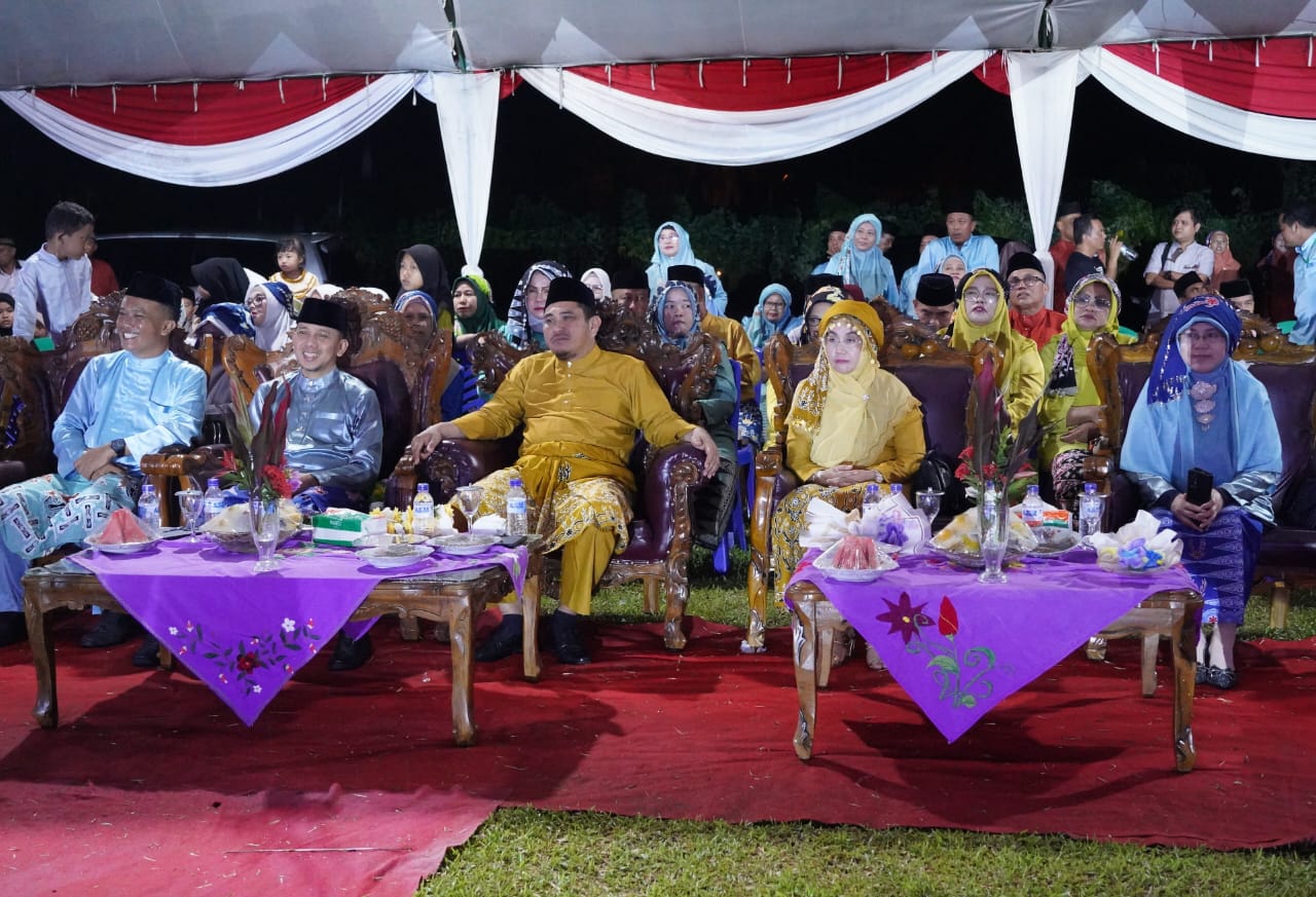 Bupati Bungo Beserta Rombongan Hadiri Pembukaan MTQ Tingkat Kecamatan Pelepat Ilir Ke IX Tahun 2024