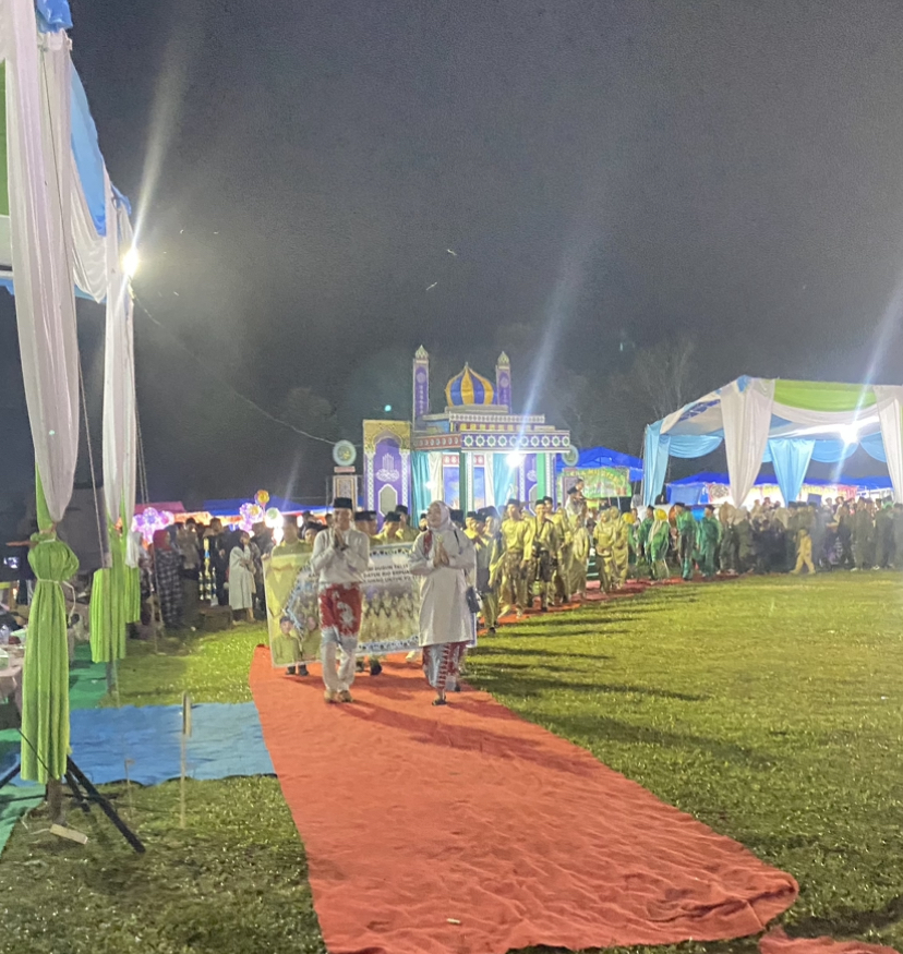 MTQ Tingkat Kecamatan Tanah Sepenggal Ke IX Resmi Dibuka,Dusun Teluk Pandak Optimis Raih Juara dan Tampilkan Kafilah Terbaiknya