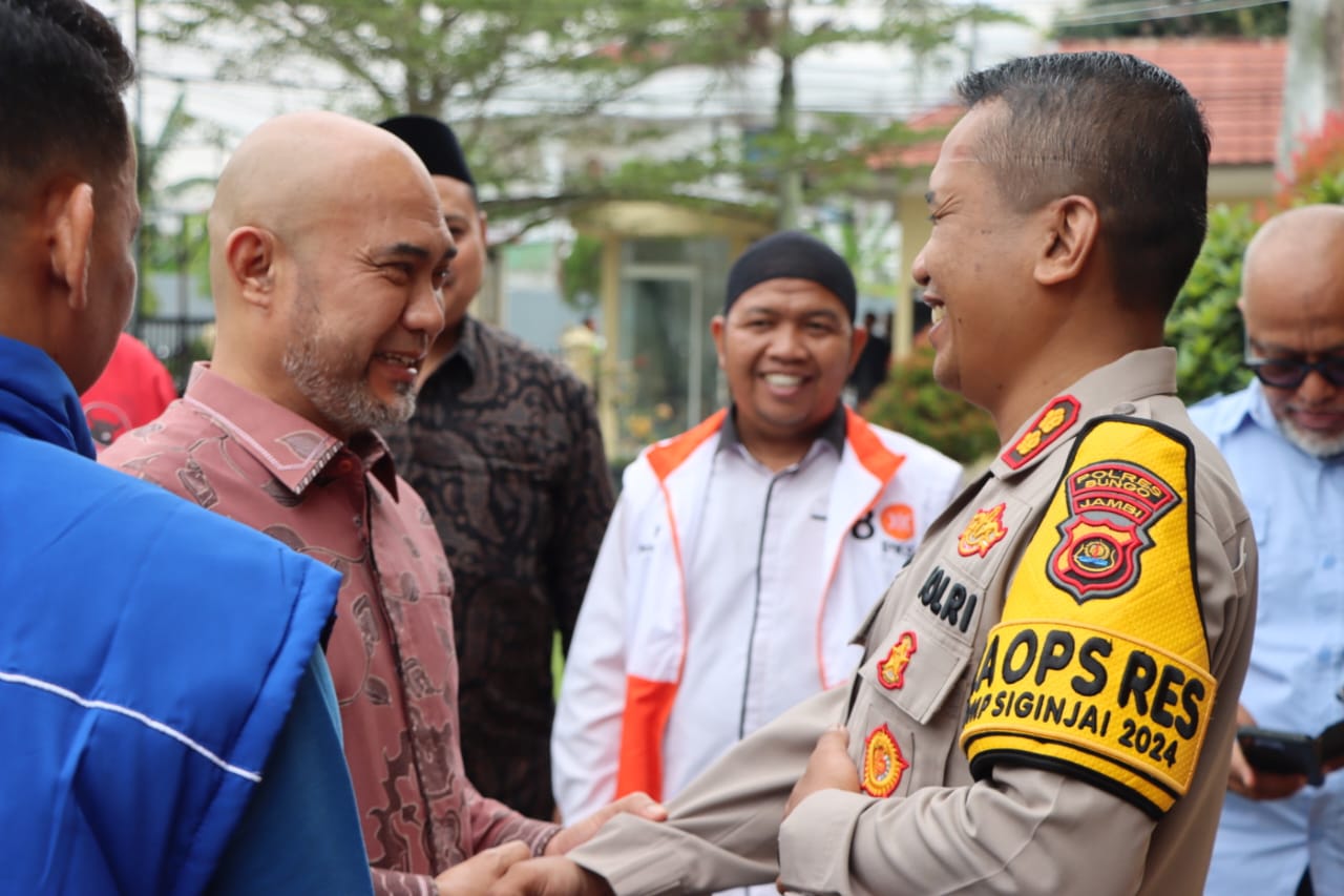Hadirkan 2 Paslon, Polres Bungo Gelar Deklarasi Pilkada Damai 2024