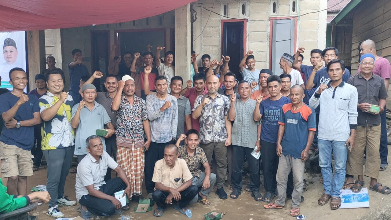 Ratusan Warga Renah Sungai Besar Siap Hantarkan Dedy Putra Untuk Bupati Bungo