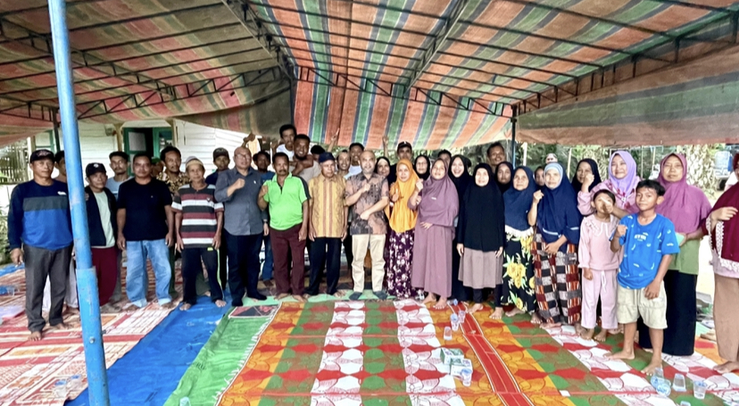 Masyarakat Dusun Baru  Pelepat Bersatu Untuk Dedy-Dayat