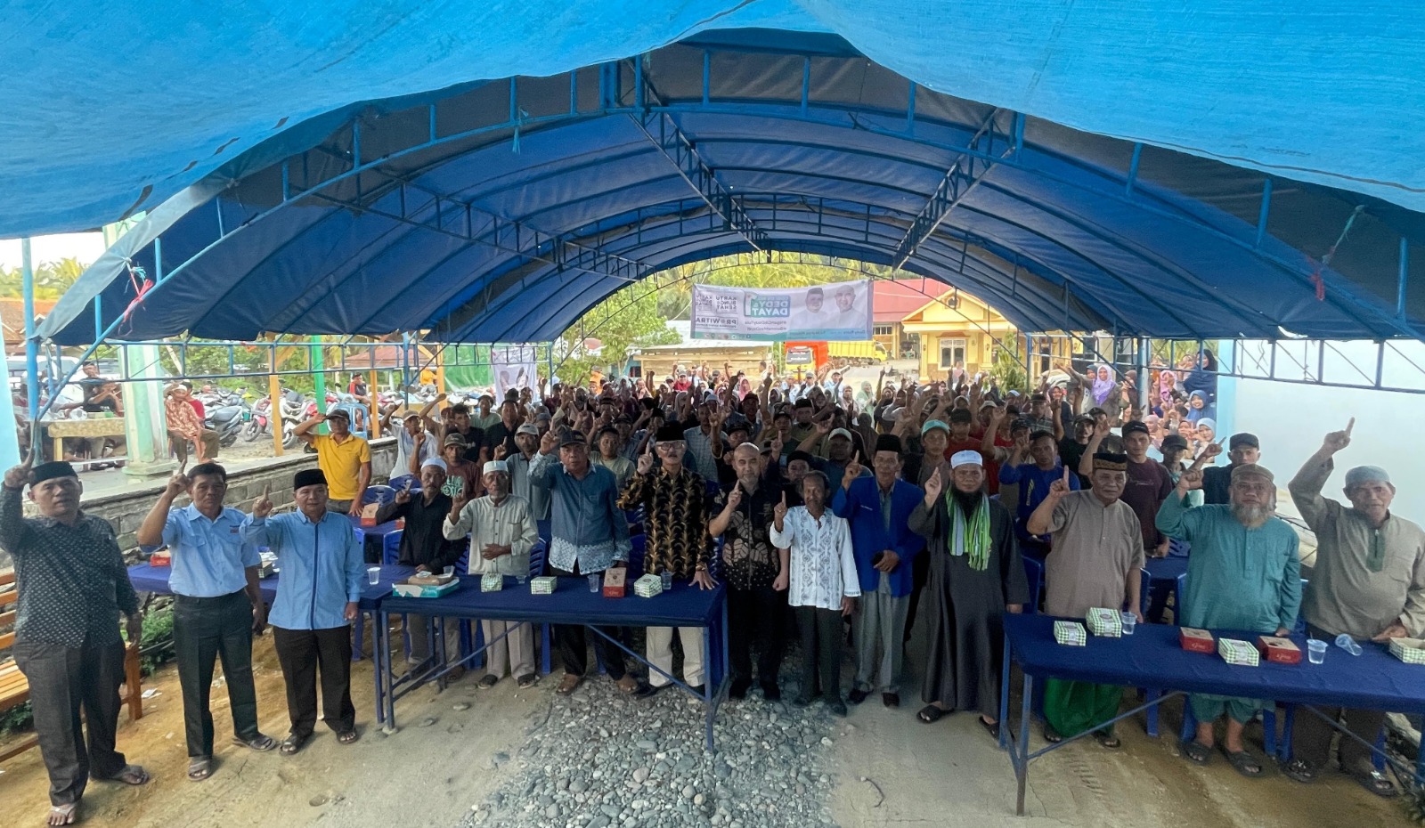 Disebut Dekat Dengan Masyarakat, Warga Gapura Suci Jatuhkan Pilihan Ke Dedy-Dayat