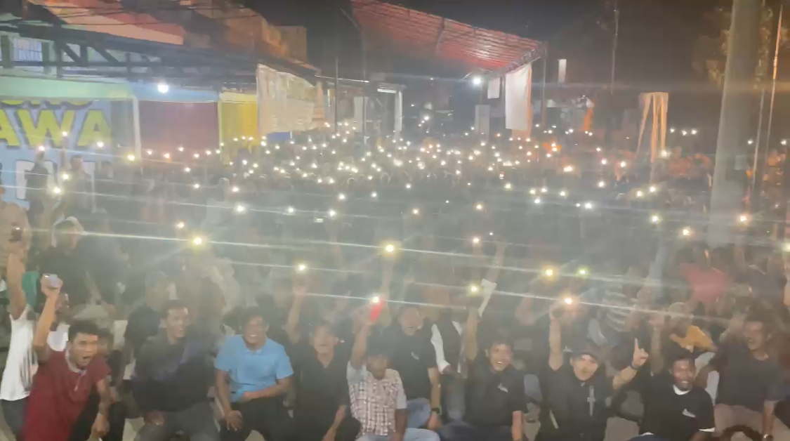 Menyala! Teriakan “Dedy-Dayat” Menggema Dilubuk Landai