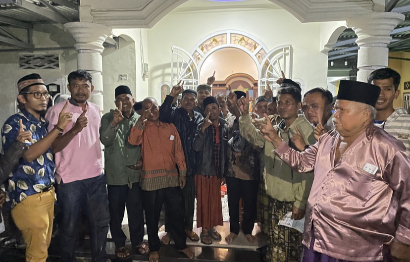 Warga Tanah Bekali  Mengaku Ikuti Hati Nurani Dukung Dedy-Dayat