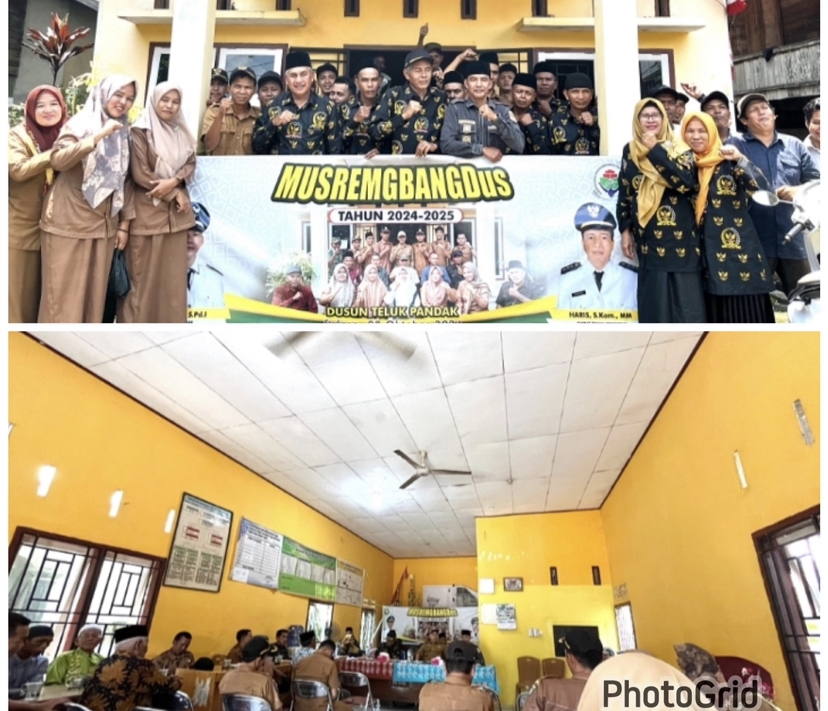 Pemdus Teluk Pandak Gelar MusrembangDus, Rio Erfuadan Tegak Lurus Dengan Program Yang Prioritaskan Kepada Kebutuhan Masyarakat Banyak
