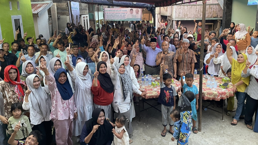 Arus Perubahan Makin Kencang, Giliran Masyarakat Teluk Kecimbung Kompak Menangkan Dedy-Dayat