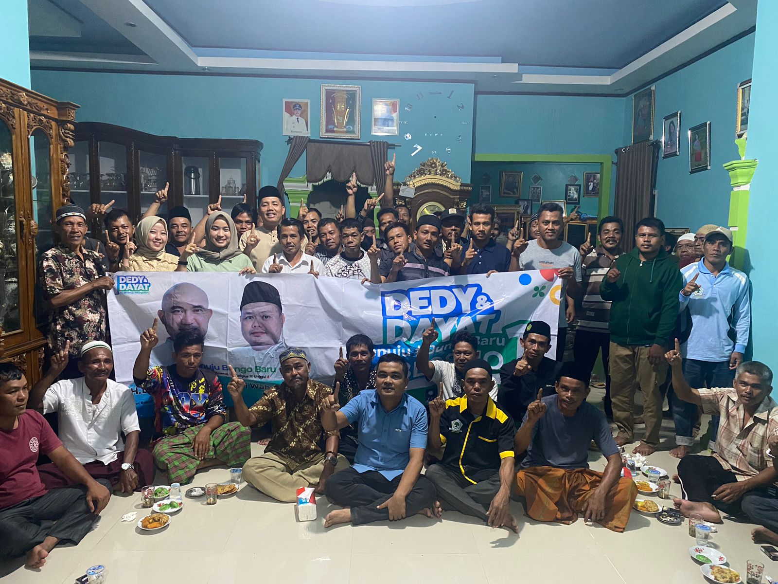 Tim Koalisi Bungo Baru Perkuat Tim Relawan di Limbur Lubuk Mengkuang, Siap Jemput Kemenangan Dedy- Dayat