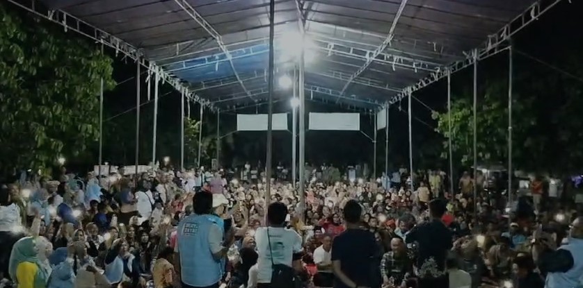 Pecah …. Ribuan Masyarakat Sungai Pinang Tumpah  Ruah Berikan Dukungan Untuk Dedy-Dayat