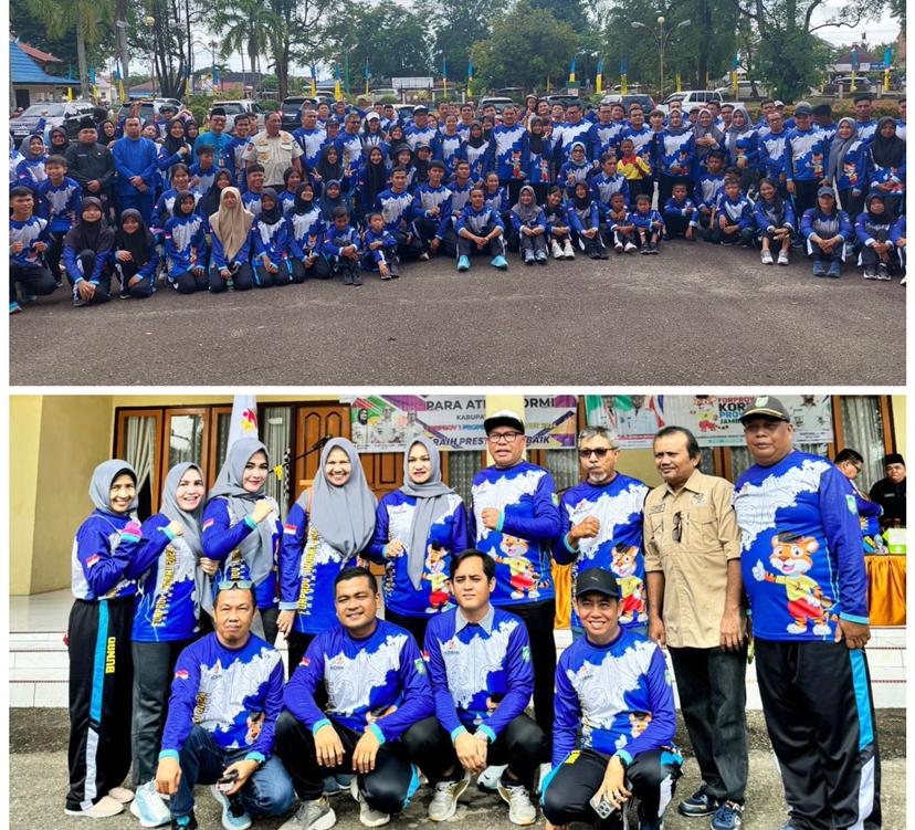 Targetkan Boyong Medali dari Setiap Cabor,Kormi Bungo Kirim Atlet Untuk Bertanding di Forprov Jambi