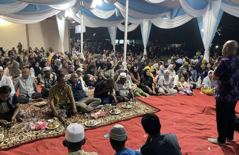 Masyarakat Dusun Sepunggur Kompak Siap Menangkan Paslon 01 Dedy- Dayat