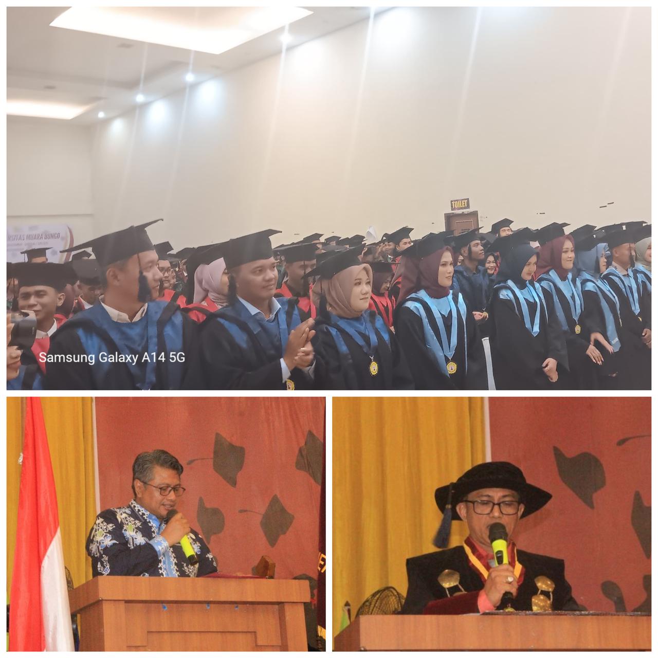 Sukses Gelar Wisuda Angkatan XVI Tahun 2024,Kampus UMB Bungo Harapkan Lulusannya Mampu Bersaing dan Ciptakan Lapangan Pekerjaan Baru