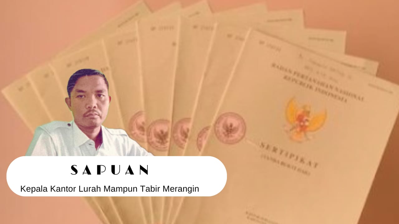 Dinilai Bohongin Warga Penebusan Sertifikat Safwan Lurah Mampun Tabir Diduga Raup Keuntungan Ratusan Juta Rupiah