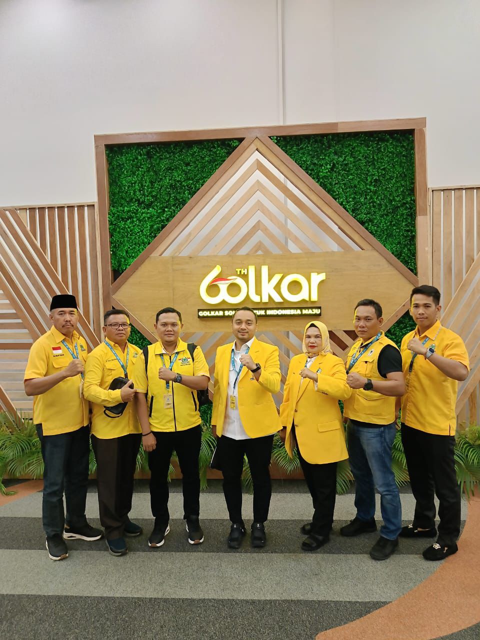 Khalis Mustiko,SH Ikuti Bimtek Puncak Hut Ke 60 Partai Golkar DPRD Provinsi/Kabupaten/Kota Se-Indonesia