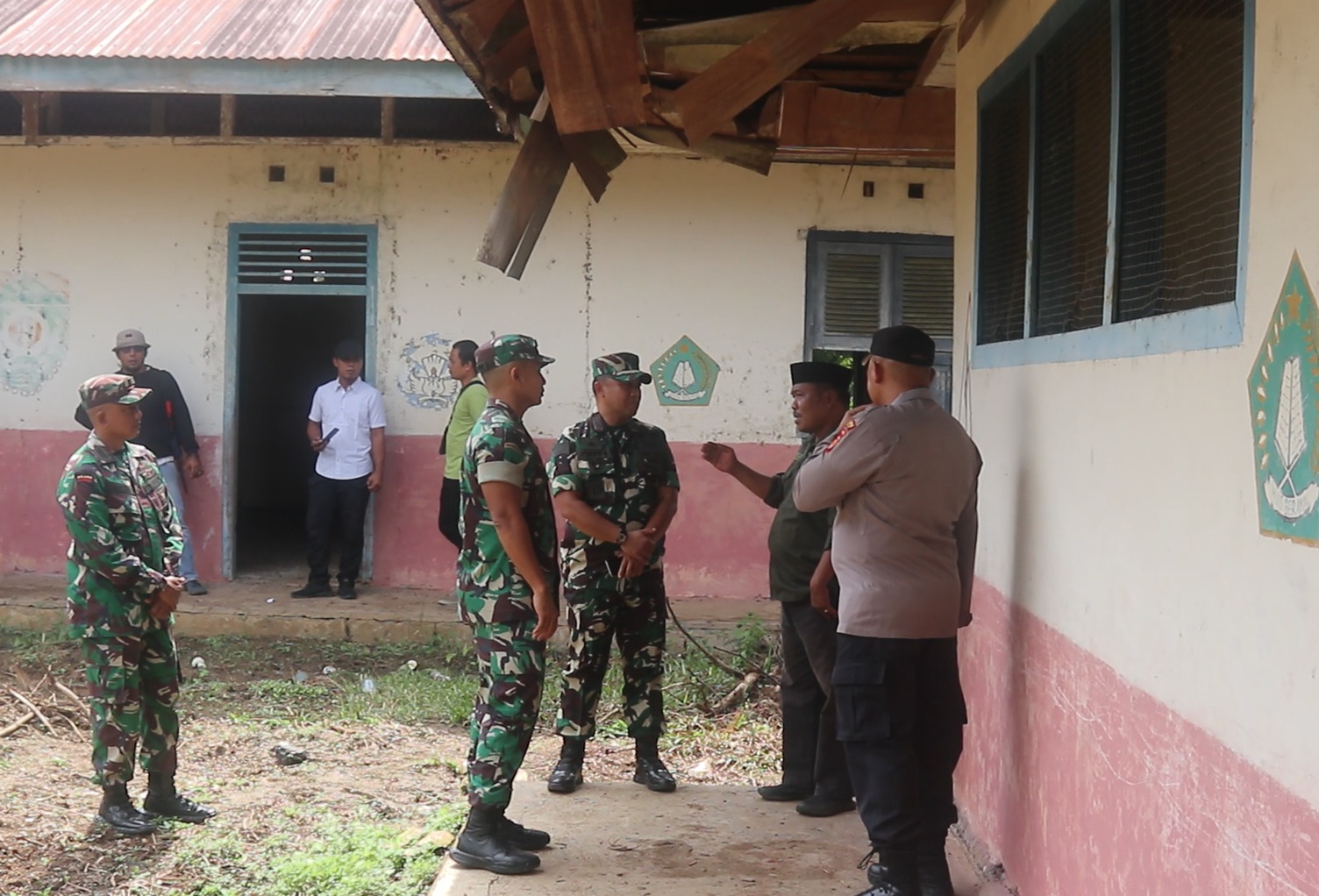 Dandim 0416/Bute Tinjau Lokasi TMMD,Ke 123 TA  2025 di Kecamatan Tebo Ulu