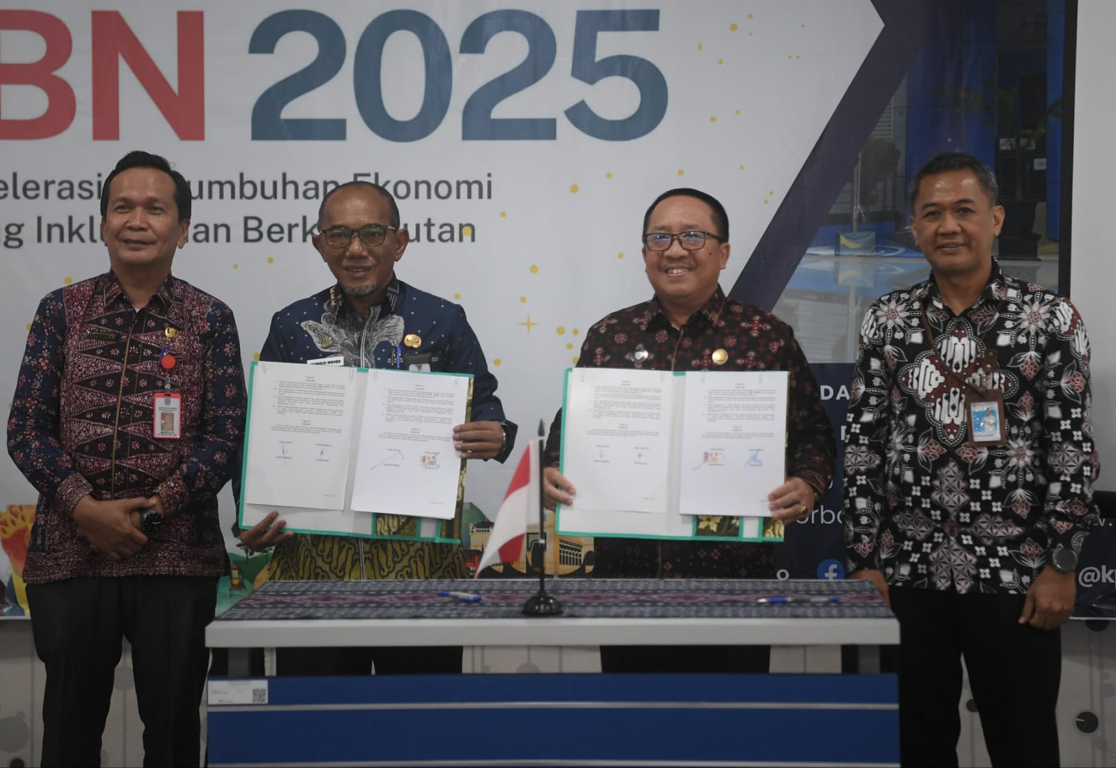 Pj Bupati Merangin Tandatangani Nota Kesepakatan Bersama Kantor Wilayah Dirjen Perbendaharaan Provinsi Jambi
