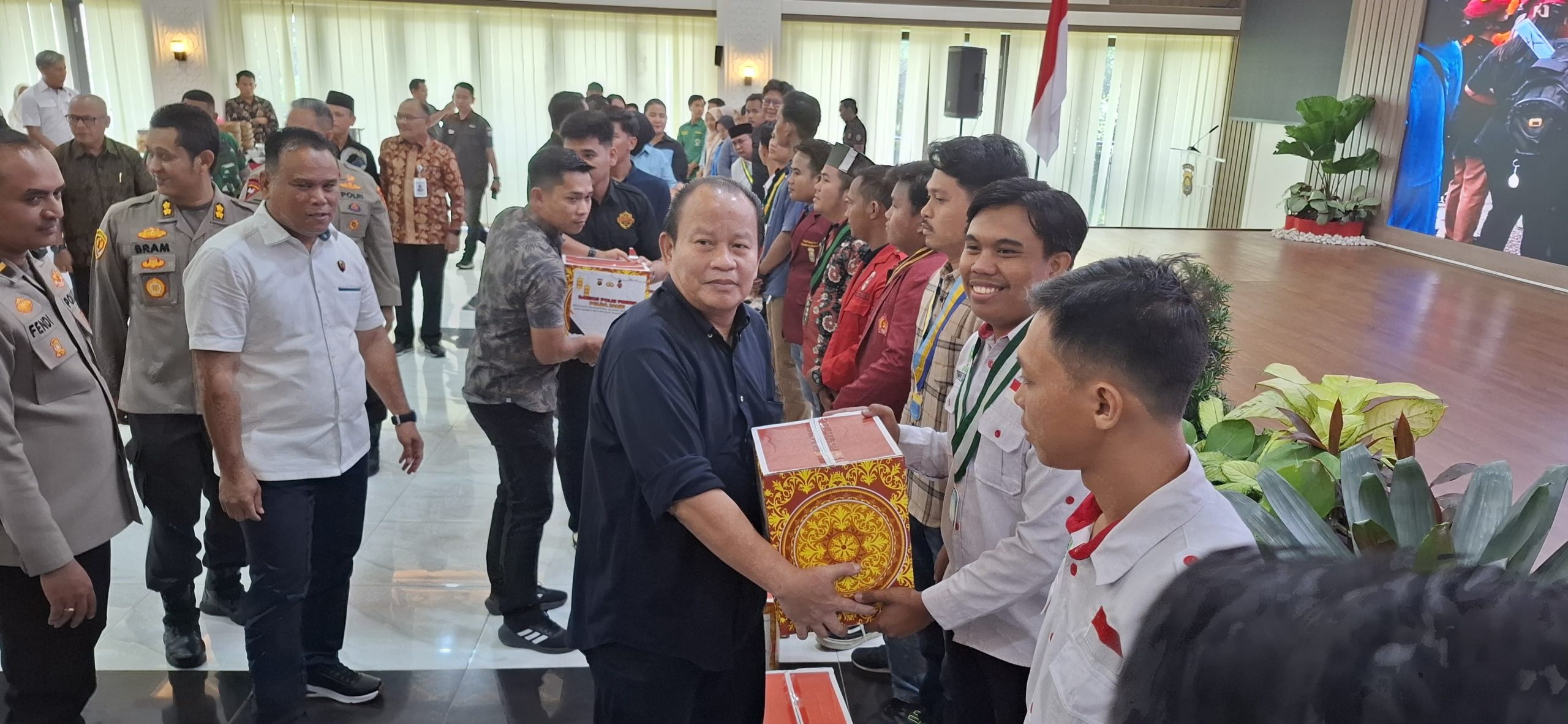Sambut Ramadhan 1446 H,Polda Jambi Gelar Kegiatan Baksos Polri Presisi Gandeng Mahasiswa dan OKP