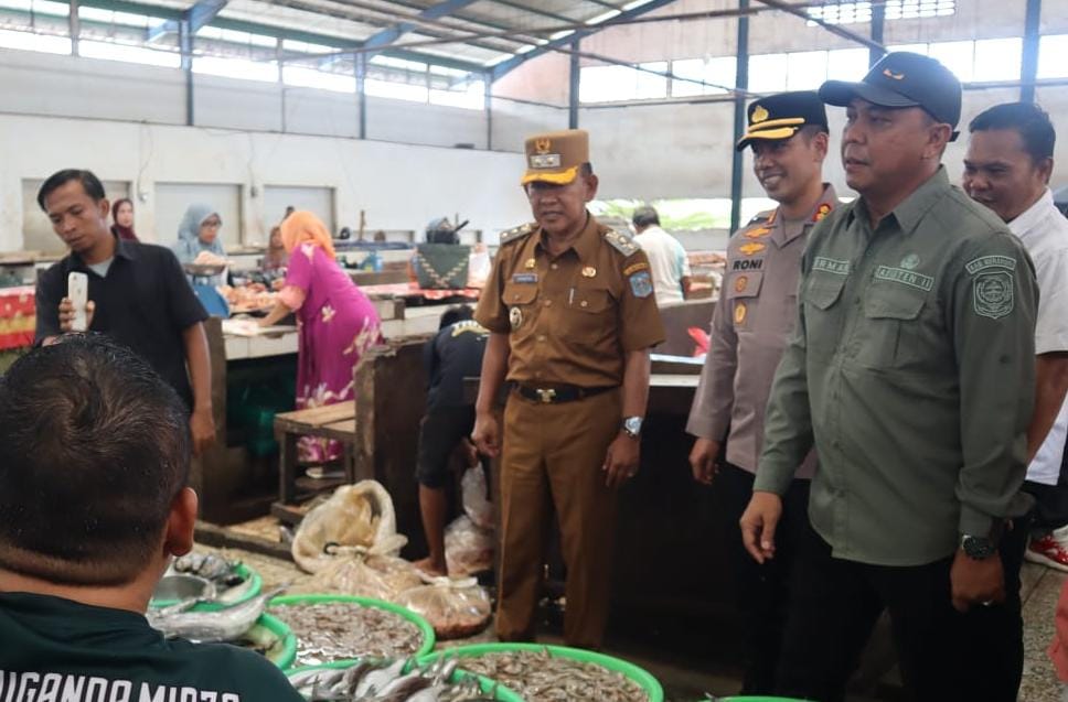 Jelang Memasuki Bulan Suci Ramadhan,Wabup Merangin H Abdul Khafid Pantau Harga Sembako