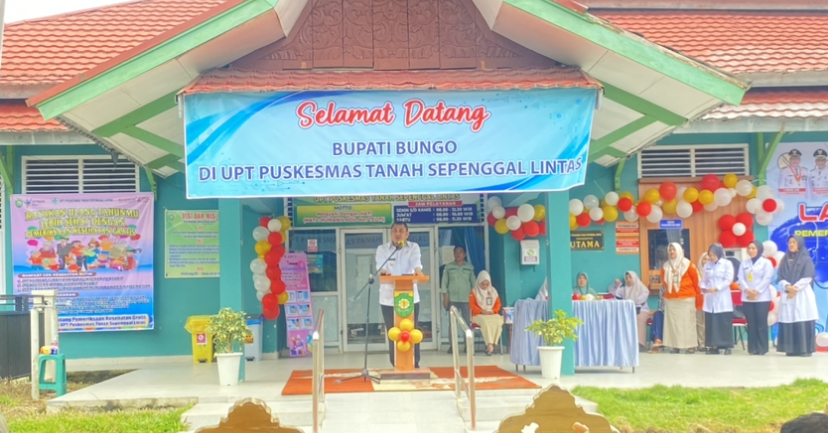 Terpilih Sebagai Tuan Rumah Launching PKG Hari Ulang Tahun,Kapus UPT Puskesmas Taseplin Himbau Masyarakat Manfaatkanlah Program Ini Untuk Deteksi Kesehatan Sejak Dini