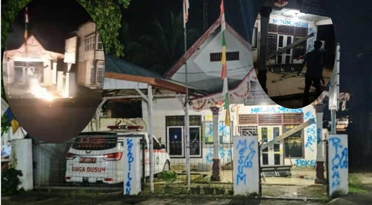 Memanas !! Warga Kembali Segel Kantor Rio Dusun Empelu Dampak Dari Sikap Pemerintah Tarik Ulur Dalam Penyelesaian Dugaan Kasus Perselingkuhan Rio Jusriwan