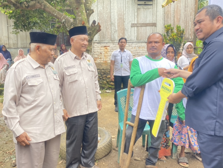 Bantu Wujudkan Hunian Layak dan Sehat,Baznas Bungo Gelar Peresmian dan Serah Terima Bantuan RLHB Kepada Para Penerima Manfaat Warga Dusun Rantau Ikil