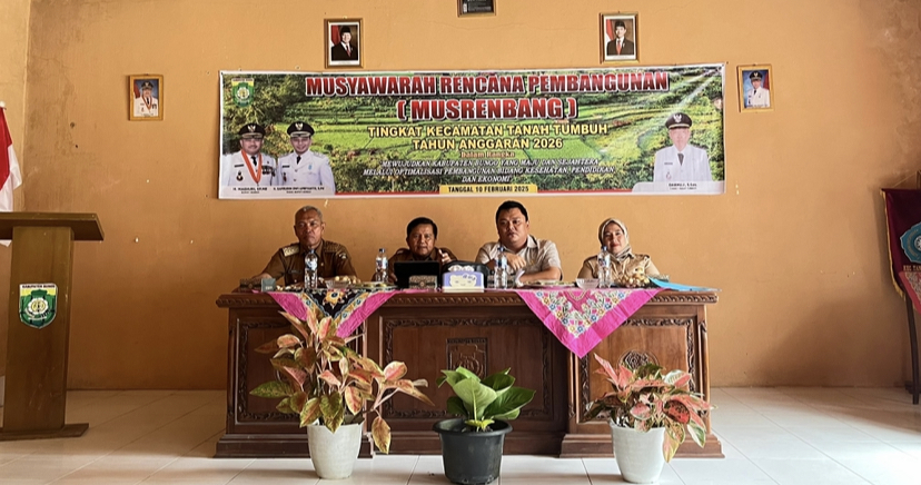 Dorong Pemda Untuk Prioritaskan Pembangunan Infrasruktur,Anggota DPRD Bungo Teddy Sutari Hadiri Musrenbang Tingkat Kecamatan Tanah Tumbuh TA 2026